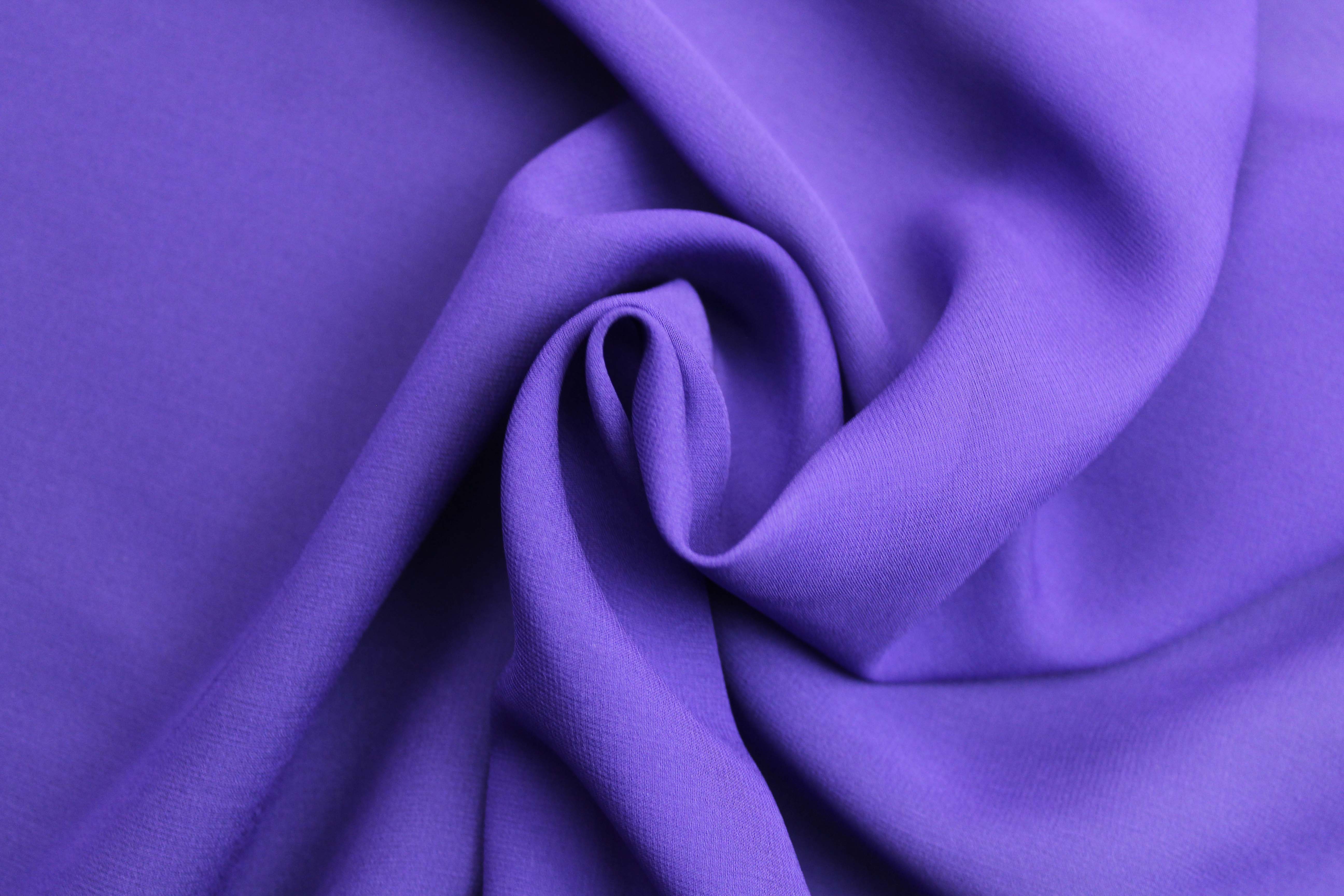 SILK GEORGETTE - PURPLE